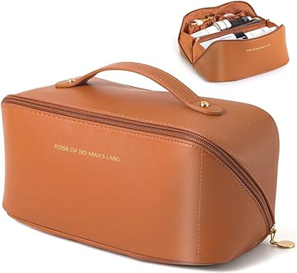 Leather Cosmetic Bag