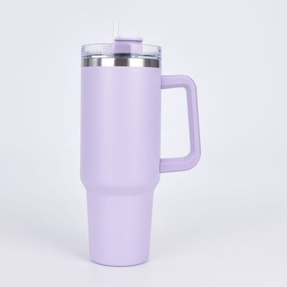 Hot and Cold Tumbler with Straw