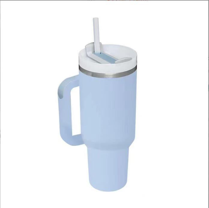 Hot and Cold Tumbler with Straw